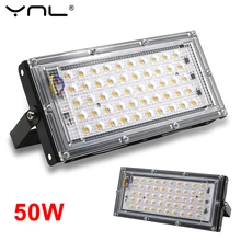 LED Flood light 50w Outdoor Lighting Waterproof IP65 AC220V 240V Spotlight Projector Reflector LED FloodLight Garden Street Lamp