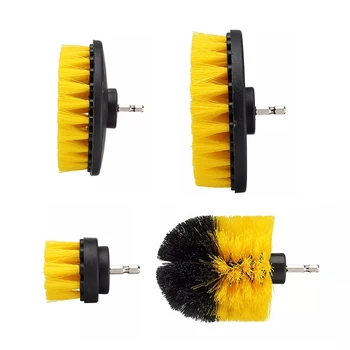 

12pcs 100mm Electric Drill Brush Scouring Cloth Cleaning Bathtub Cleaner Set