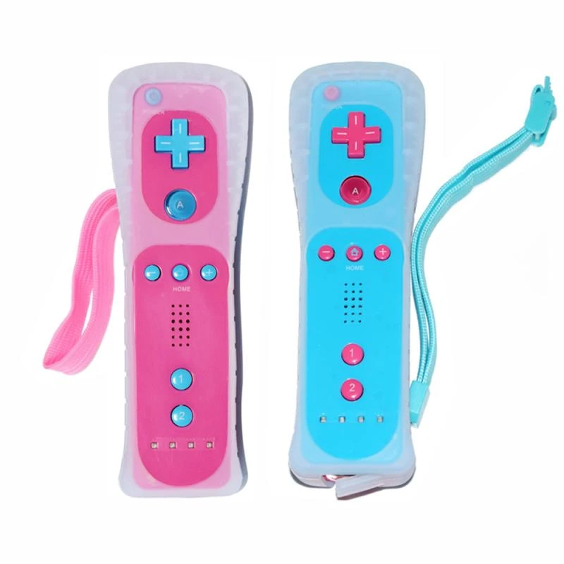 2 Colors Wireless Gamepad For Nintend Wii And Wii U Bluetooth-compatible Game Remote Controller Joystick Without Motion Plus