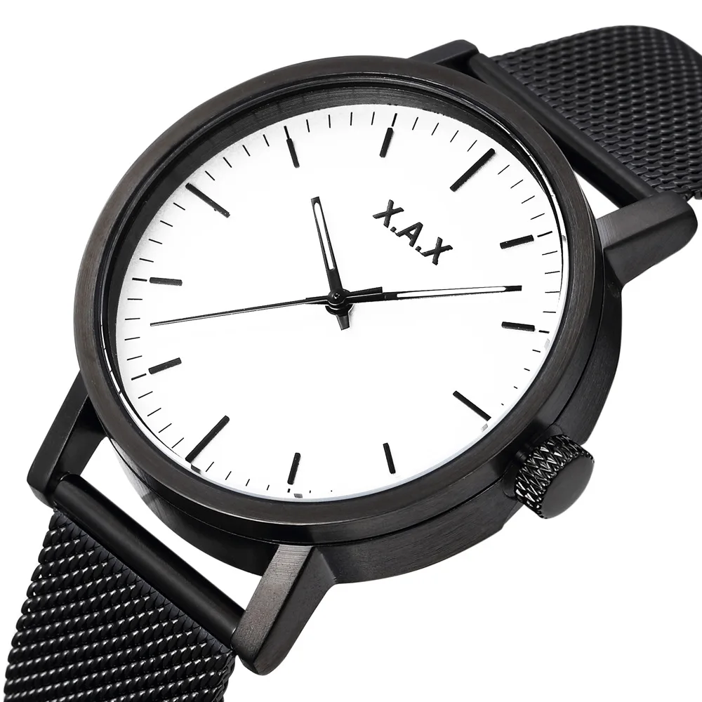 

Shenzhen Factory Watch Men Simple a Large Amount Currently Available Simple Design MEN'S Watch Wholesale