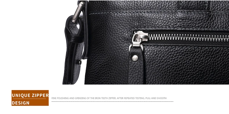 Высококачественная мужская деловая сумка из натуральной кожи для ноутбука, мужская сумка через плечо, мужские кожаные портфели для ноутбуков, сумки
