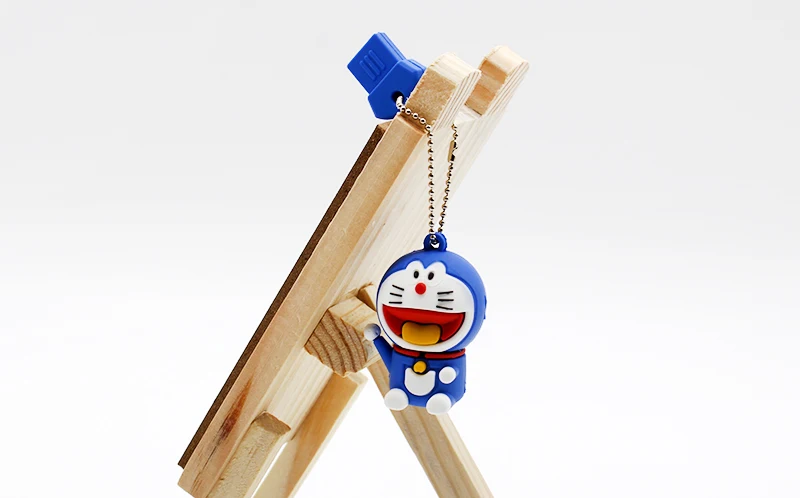 Флэш-накопитель USB в виде героя мультфильма Забавный улыбка Doraemon флеш-накопитель 64 ГБ 32 ГБ оперативной памяти, 16 Гб встроенной памяти, 8GB брелок флеш-накопитель фигурка из аниме «Astroboy(U диск для ПК