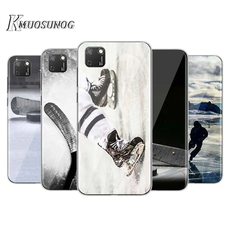 

I love Hockey for Huawei Honor 9S 9A 9C 30 20 10i 9X Lite 8X 20 10 10i 9 Lite 8C 8A 7C 7A Pro Phone Case