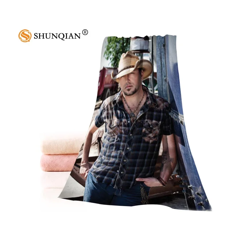 Пользовательские Jason Aldean 35x75 см полотенце для лица s facmarleth бамбуковое волокно мочалка быстросохнущее спортивное полотенце