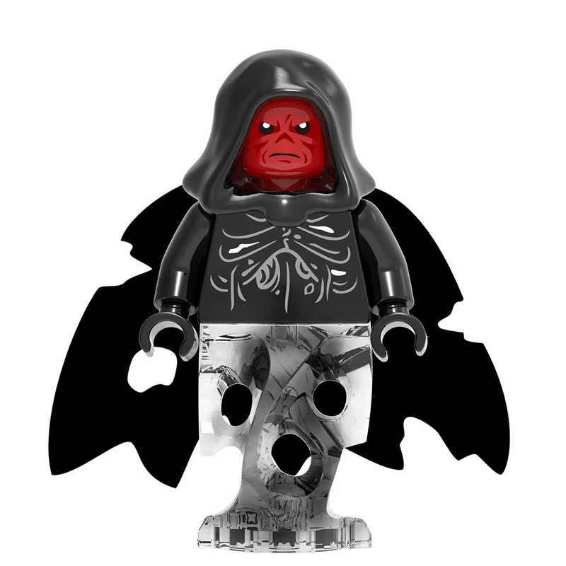 X0221-977 Super Heroes Single Sale Building Block Figures ZOMBIE SPIDERMAN RED SKULL GHOST RIDER WOLVERINE Bricks Toys for Children Compat - Color: X0221-977