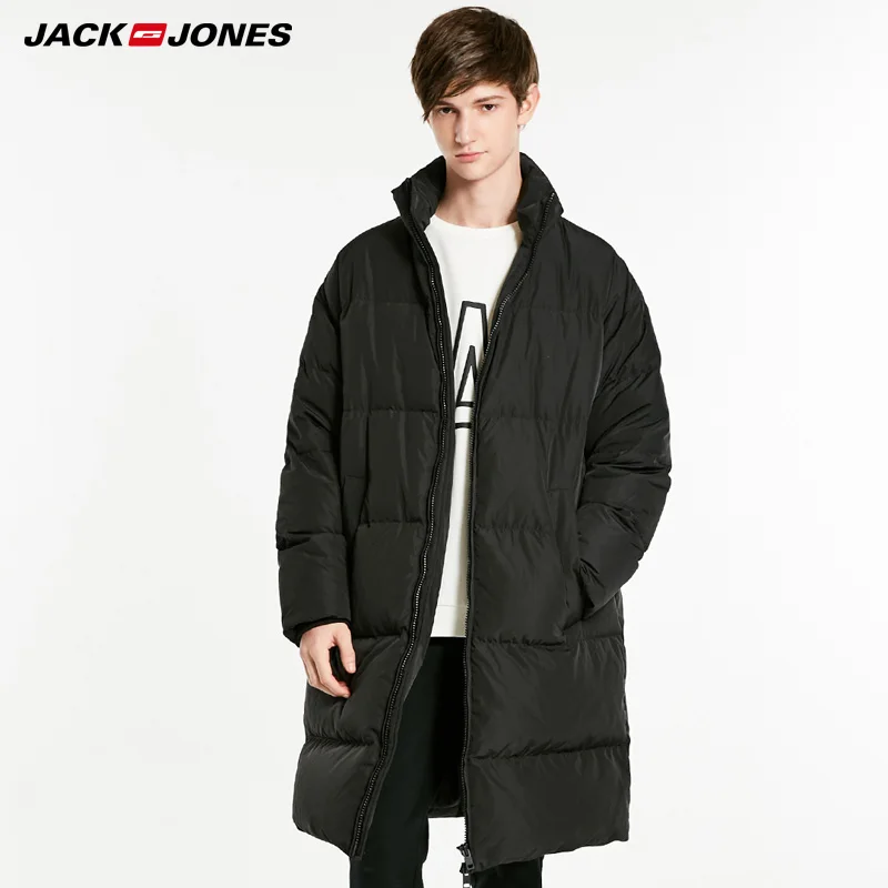 Jack Jones зимняя мужская куртка средней длины со стоячим воротником | 218412551