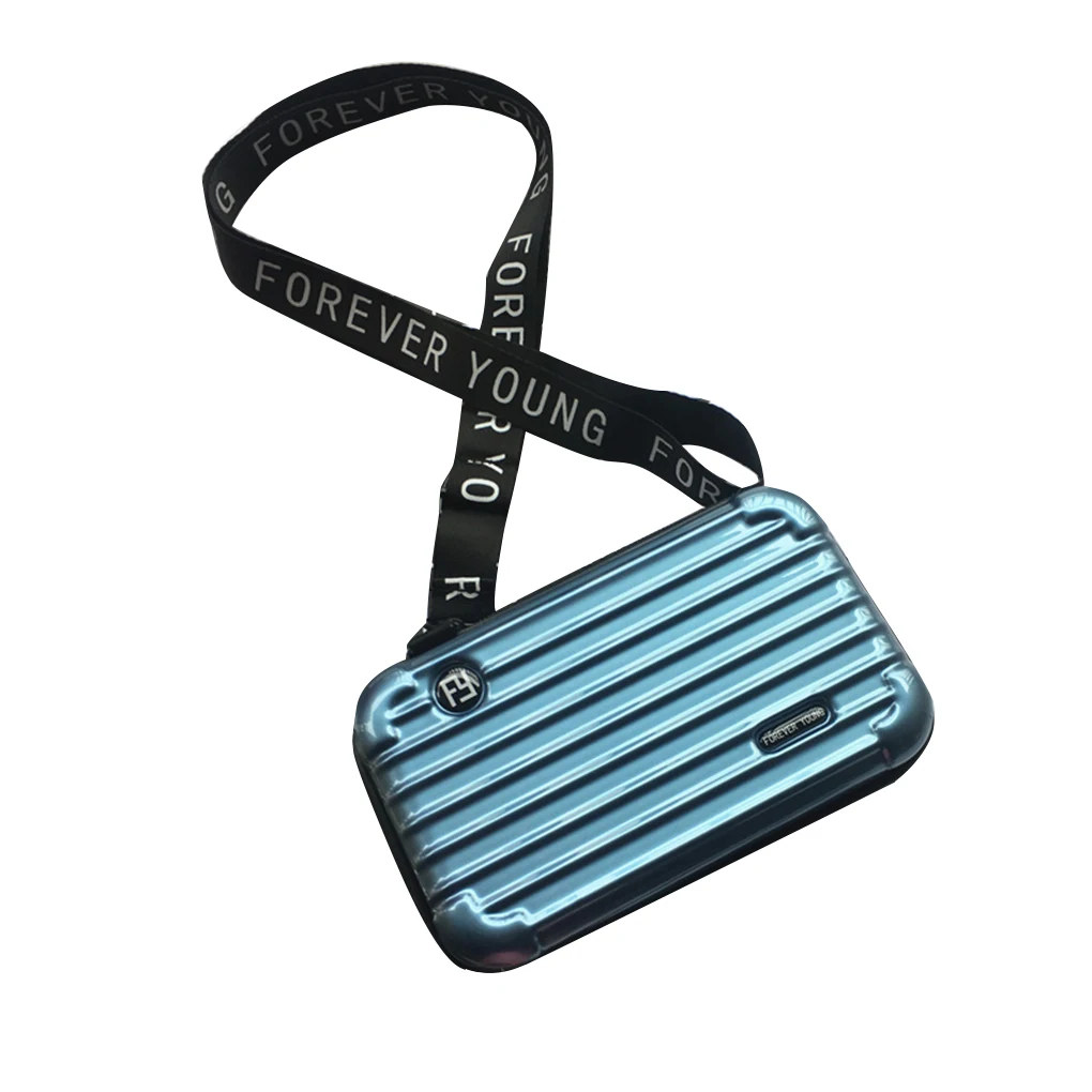 NO.5 Luxury Hand Bags for Women Suitcase Shape Totes Fashion Mini Luggage Bag Women Bag Mini Box Bag Wash Case - Цвет: NO.5