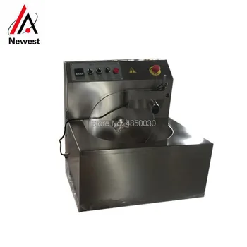 

With vibration table 15 kg chocolate enrobing machine,chocolate warmer,chocolate melting machine