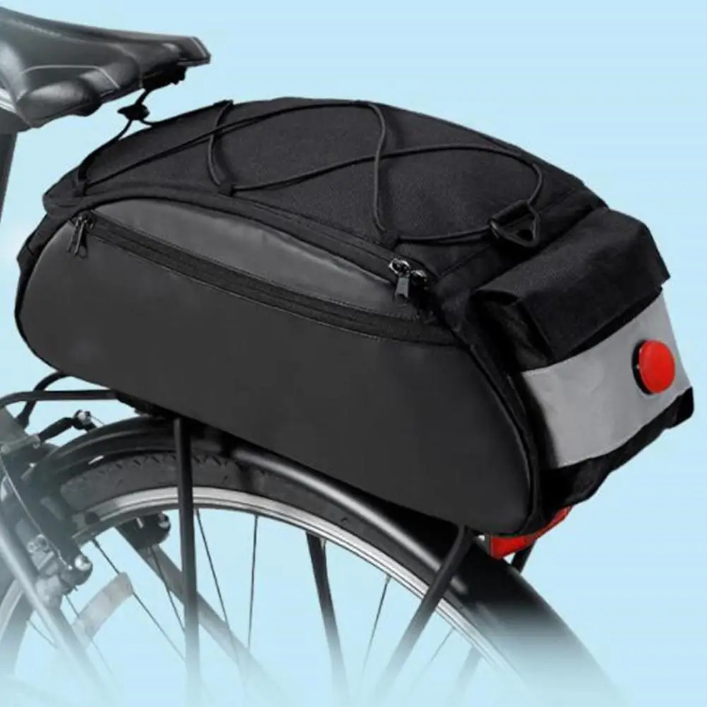 Водонепроницаемый рюкзак на заднее сиденье с отражающей полосой для езды