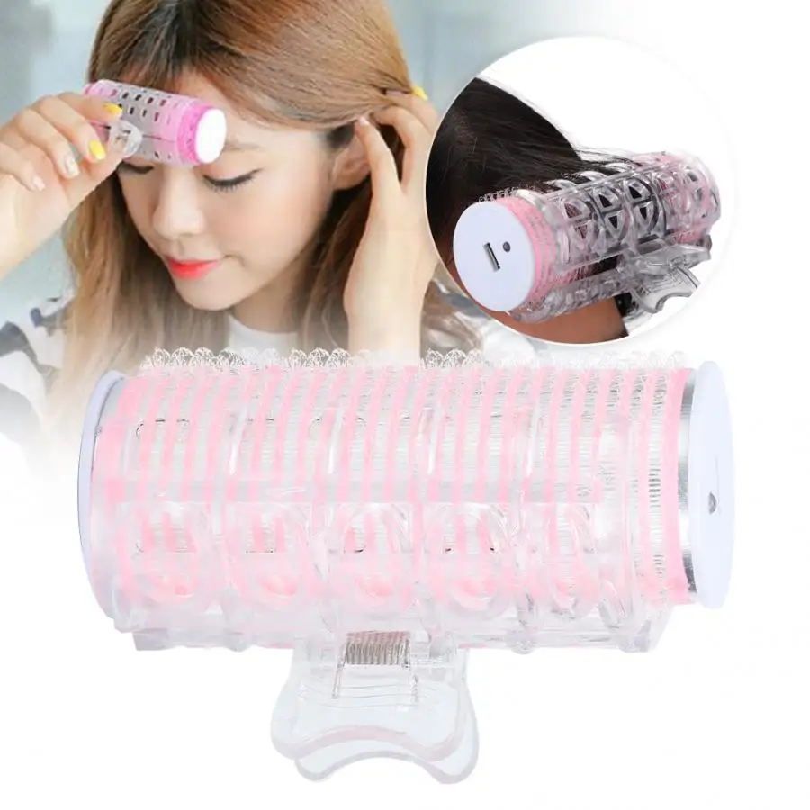 USB Portable Electric Hair Roller Bangs Curling Hair Styling Tool Mini Electric Curler Home Use Hairdressing Roller