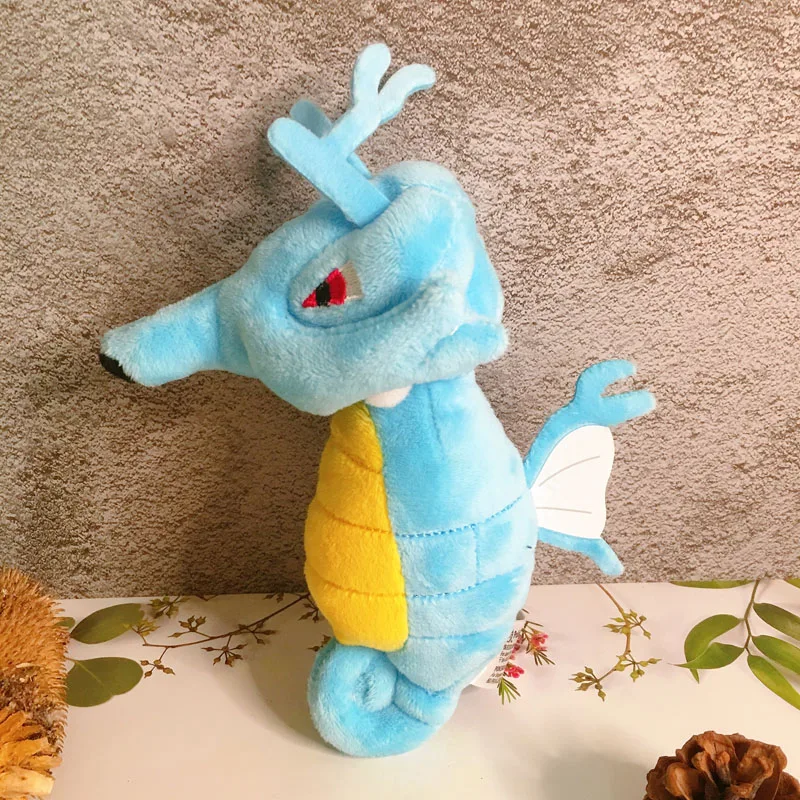 

Аниме игры, мягкая плюшевая игрушка покемона Kingdra, подарок для ребенка, высокое качество, 13 см