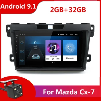 

Android 9.1 Car Radio For 2008 2009 2010 2011-2015 MAZDA CX-7 cx7 cx 7 GPS Navi 2din Video car Multimedia Player Head Unit WiFi