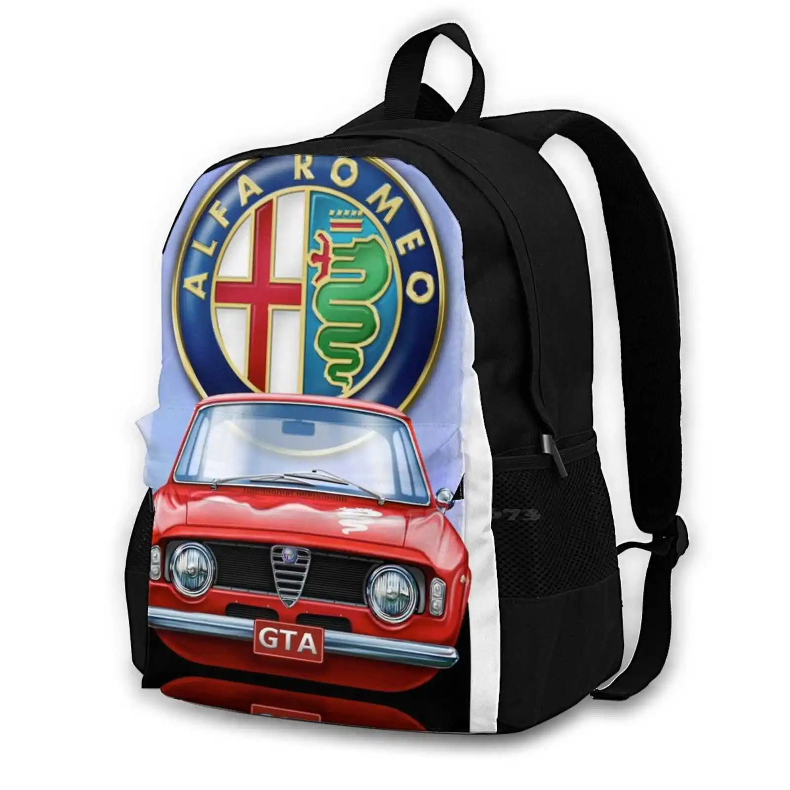 

Модные сумки Alfa Romeo, дорожный рюкзак для ноутбука, Alfa Romeo, итальянский автомобиль