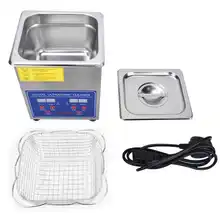 

2L Digital Ultrasonic Cleaner Adjustable Heating Timing Cleaning Machine AC220V UK Plug ultrasonic limpiador
