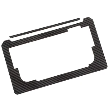 

Navigation Screen Cover Trim, CD Screen Decorative Cover for Suzuki Jimny 2019-2020 Interior Accessories Carbon Fiber