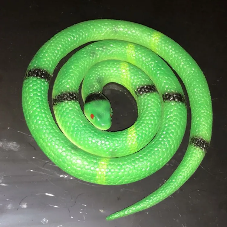 78 см Защита окружающей среды резиновая змея гоните другие хитрые игрушки мягкие резиновые змеи Хэллоуин злой сделать игрушки