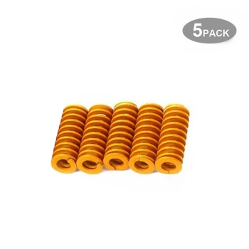 

5pcs Upgraded Flat Heat Bed Compression Spring Replacement For Ender 3/5 CR-10