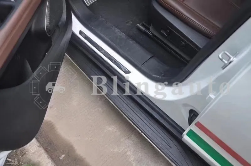 Беговая доска подходит для Alfa-Romeo Stelvio- боковой шаг nerf Бар Авто платформа защита боковой балки боковые лестницы
