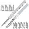 Carbon Steel Surgical Scalpel Knives 11# 23# Blades with Handle Scalpel DIY Cutting Tool PCB Repair Animal Wood Surgical Knife ► Photo 1/6