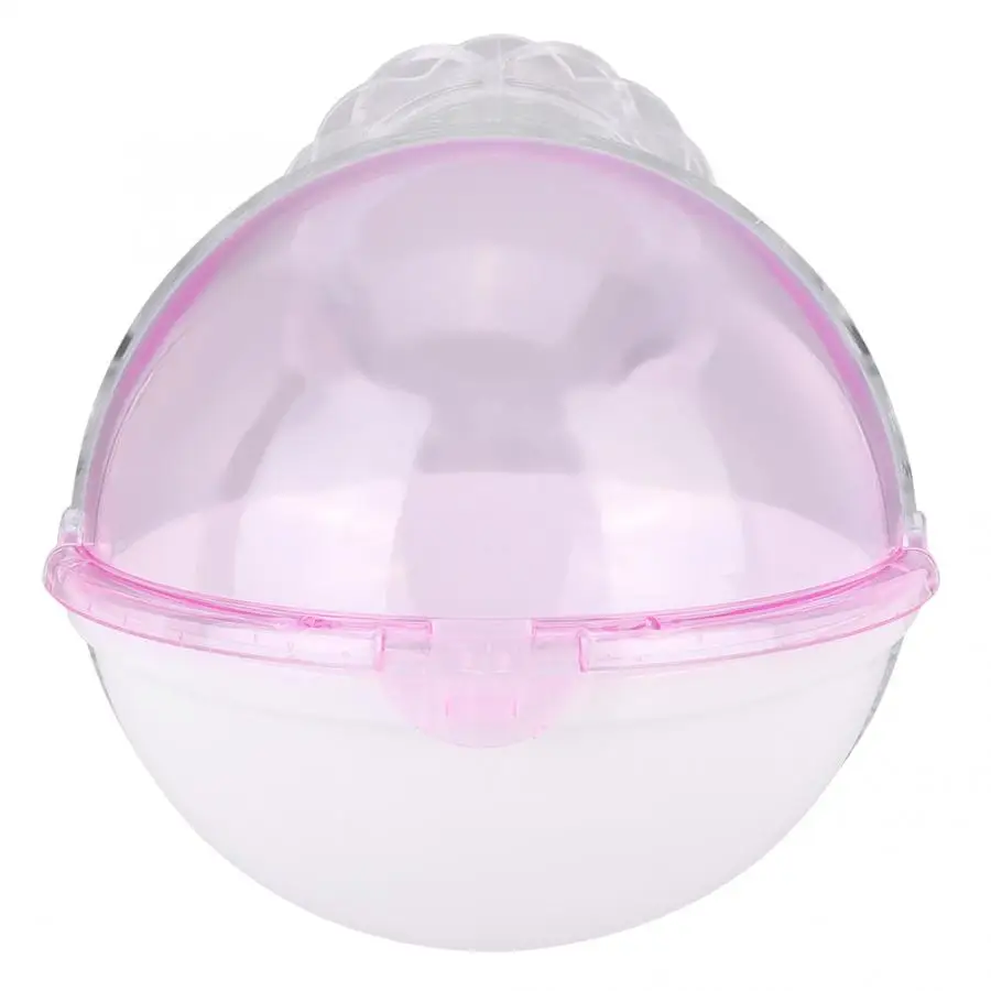 Hamster Cage Acrylic Small Pet Cage External Bathroom Feeder Feeding Basin Bath Drinking Water Feeding