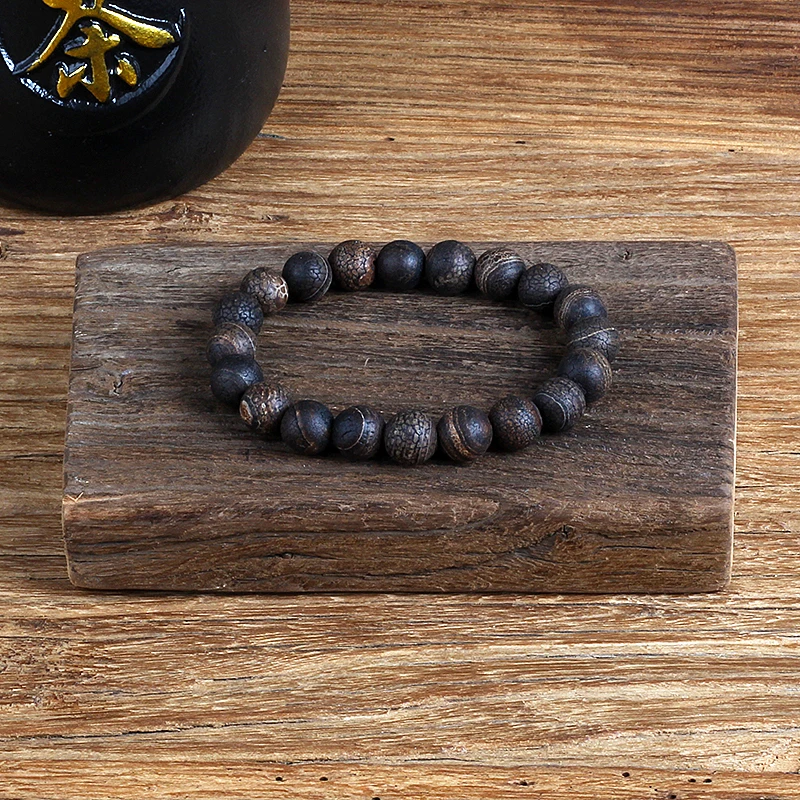 Treasure Energy Tibetan Agates Bracelets Men Natural Stone Reiki Amulet Healing Bracelets Women Beads Meditation Jewelry Pulsera - Image 2