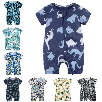 

CE Summer Baby Rompers Autumn Newborn Baby Clothes For Girls Boys Short Sleeve ropa bebe Jumpsuit Baby Clothing girl Kid Outfits