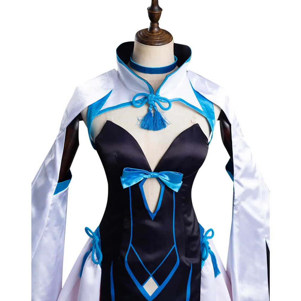 Fate/Grand Order FGO Morgan le Fay Cosplay Costume Halloween Carnival Dress Outfits 6