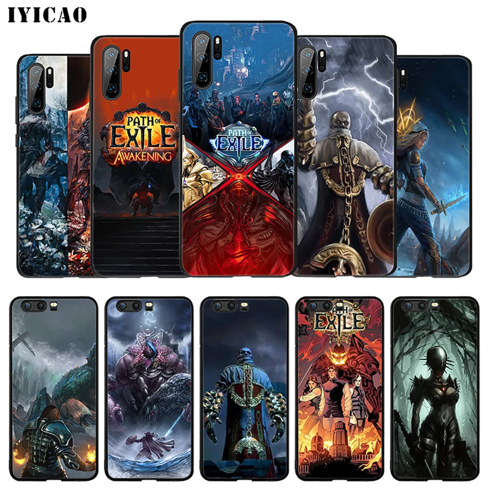 Мягкий чехол IYICAO Path of Exile для huawei mate 30 20 10 lite Pro Y6 Y7 Y9 Prime 2018 &amp Nova 3i 3 2 4 2i 5i |