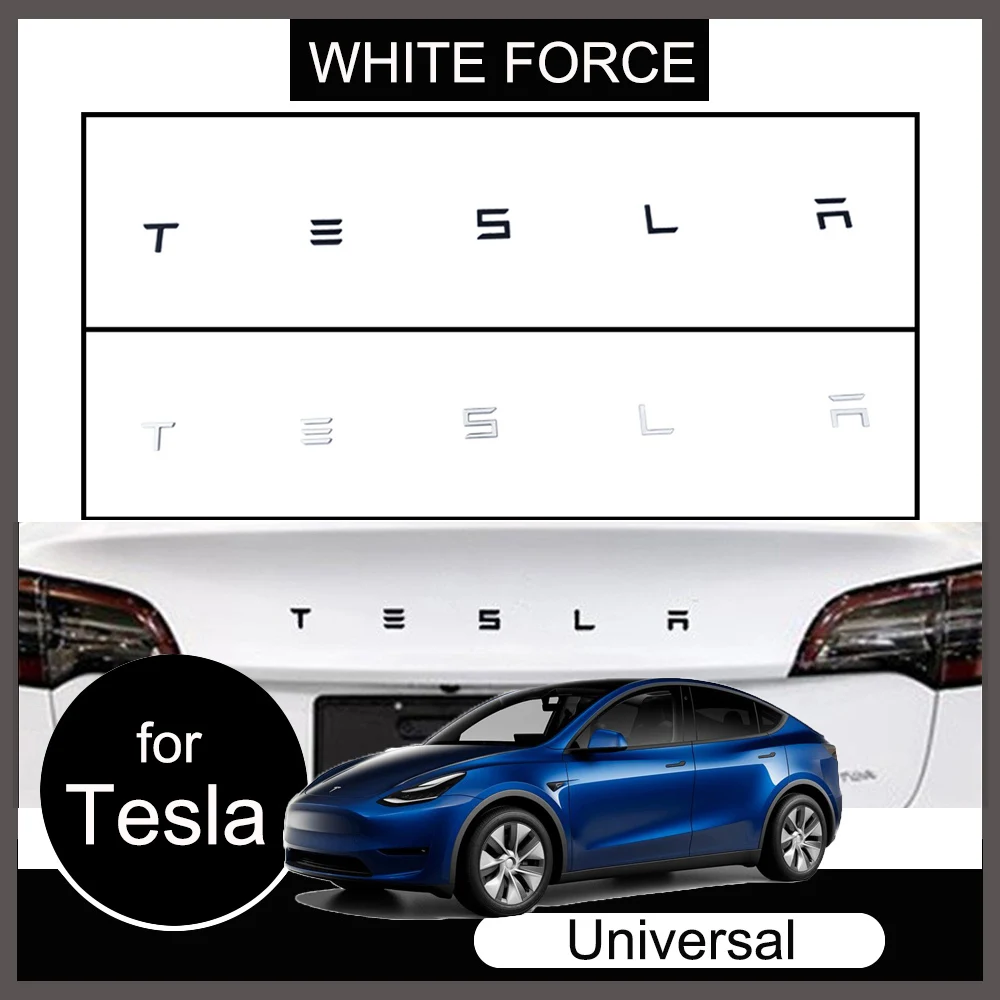 Car Logo Trim Sticker For Tesla Model 3 /X /S