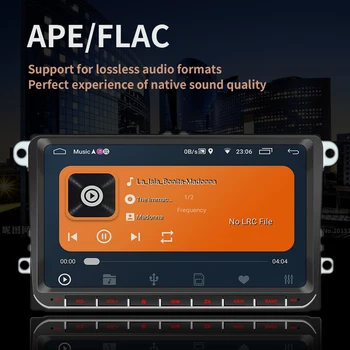 

Cars Radio Multimedia Player Screens Auto Stereo GPS Android 10.1 9 inches Outdoor Personal Car Decoration for VW