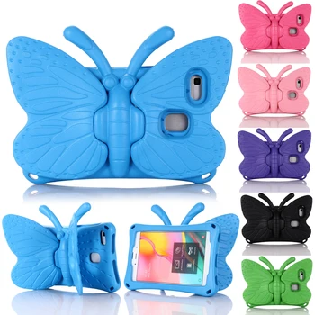 

Kids Safe Shockproof Butterfly Tablet Case For Samsung TAB A 7.0 T280/T285 Children EVA Stand Cover Lightweight Protective Shell