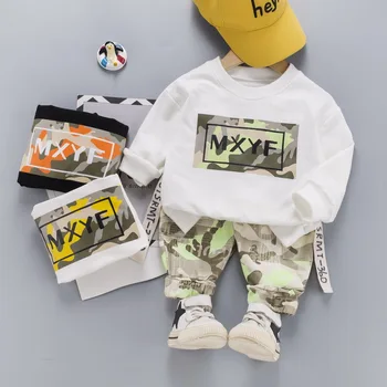 

Camouflage Baby Clothes Suits Causal Baby Boys Clothing Sets Children Suits Clothes 2 Pieces Sweatshirts Sports Pants Kids Set