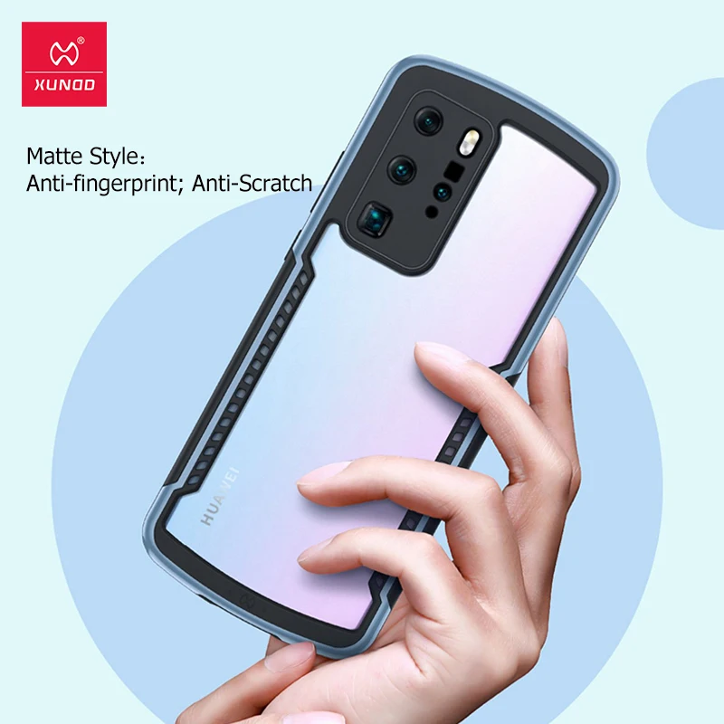 Ударопрочный чехол Xundd для Huawei P40 защитный подушка безопасности бампер мягкая