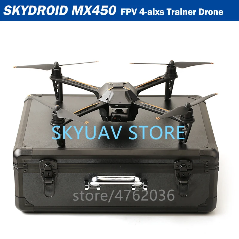 SKYDROIDMX450FPV4axisTrainerDroneRTFAutomaticReturnHoverT10