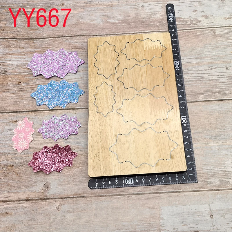 

Hair clip YY667 YY Wooden Mold Scrapbook Cutting Dies Suitable For Market General Machines