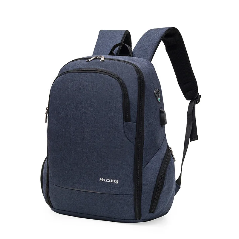 

Oxford Cloth Backpack USB Charging Backpack Male STUDENT'S Backpack Casual School Bag Laptop Backpack