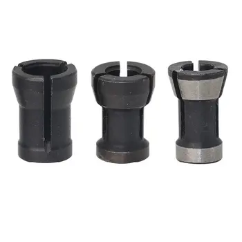 

3pcs/set Woodworking Router Bit Engraving Wood Milling Cutter Chuck 6mm 6.35mm 8mm Chucks Tool Parts