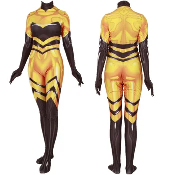 

Justice League Queen Bee Cosplay Costume Zentai Bodysuit Suit Jumpsuits