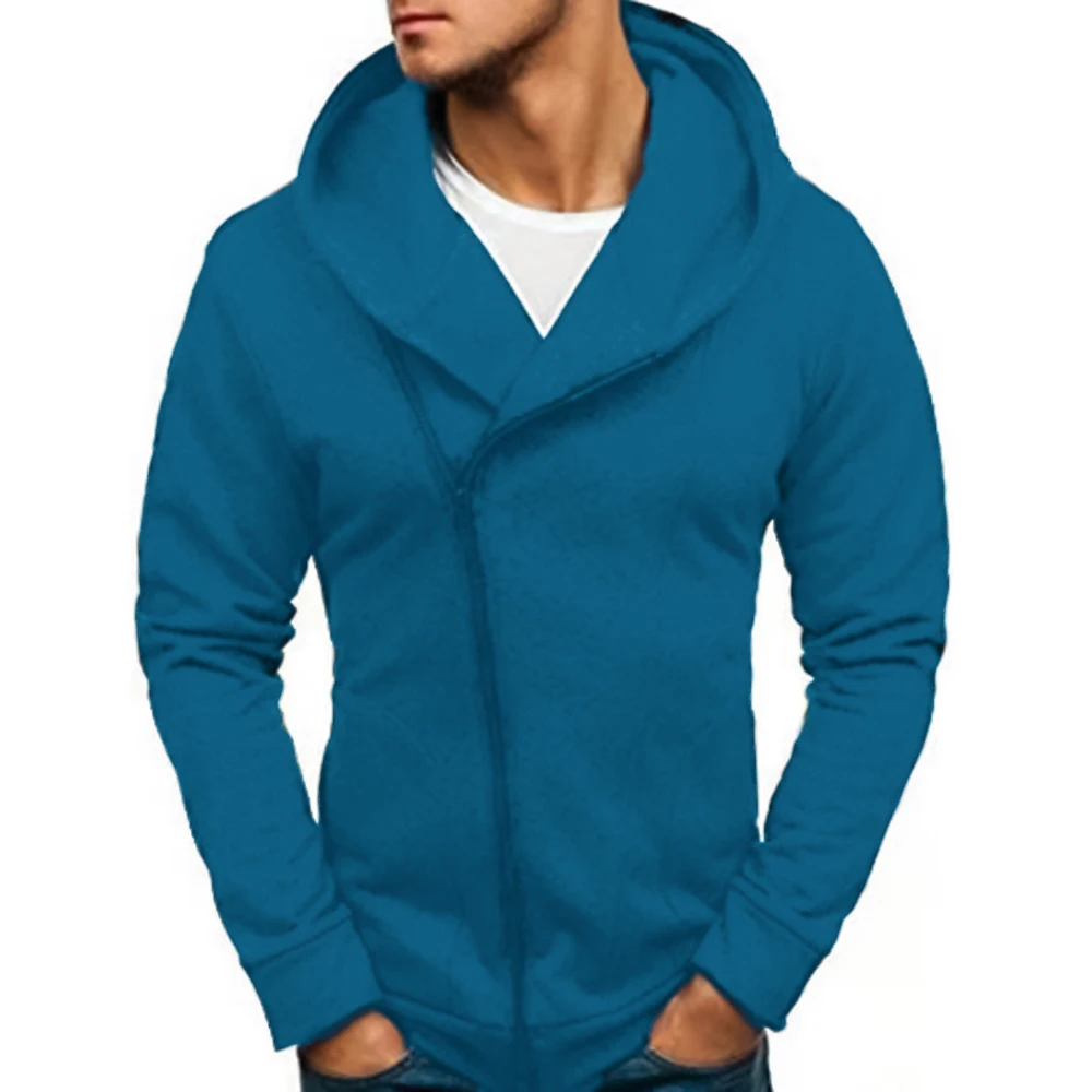 Новинка 2019 Мужская модная зимняя куртка осенняя толстовка с капюшоном пальто