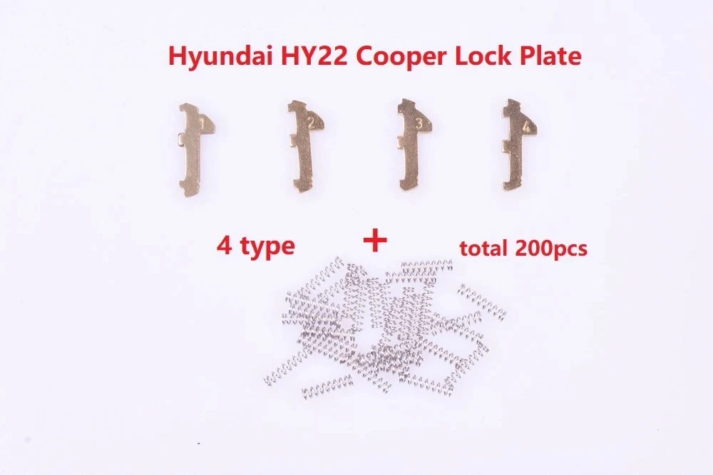 200 개/몫 HY22 자동차 잠금 리드 잠금 현대 IX30 35 S8 K5 Verna ..