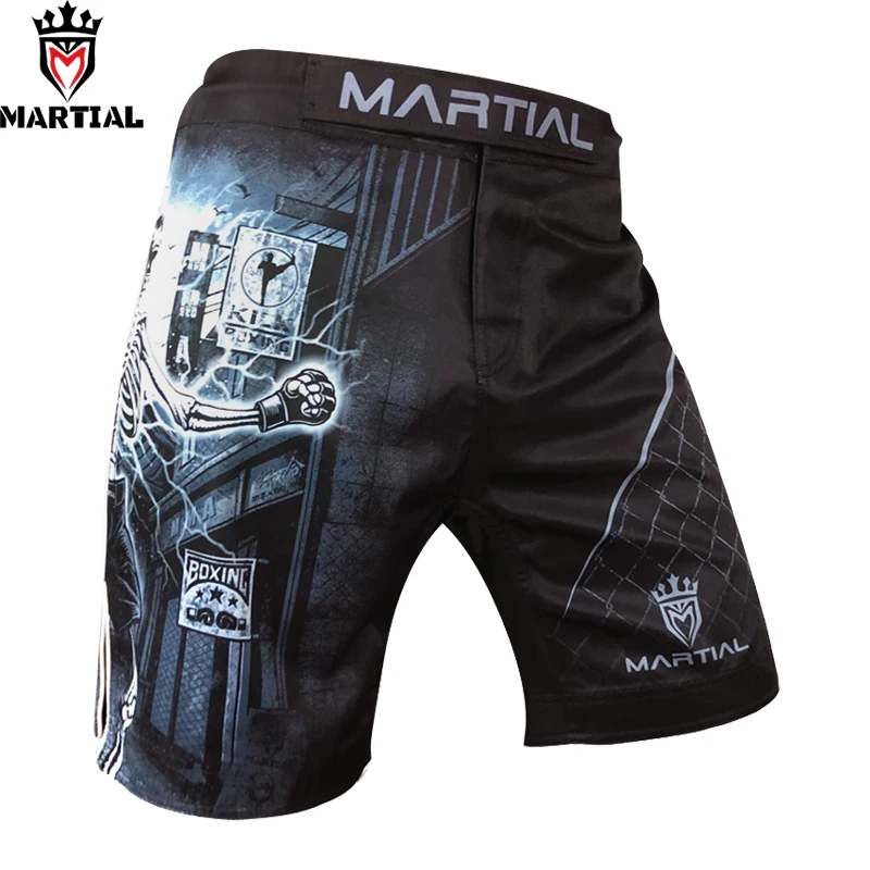 2020 новый дизайн борьба с деревней шорты для боевых искусств BJJ|thai trunks|mma shortsshort de boxe