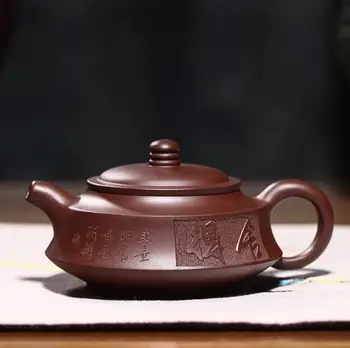 

China 100% Handmade Yixing ZiSha Pottery ZI Ni Kungfu Teapot