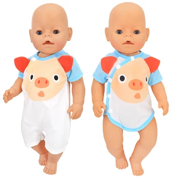 

43 cm Baby Doll jumpsuit fit for 18 inch AG OG girl doll clothes baby girl toys wears