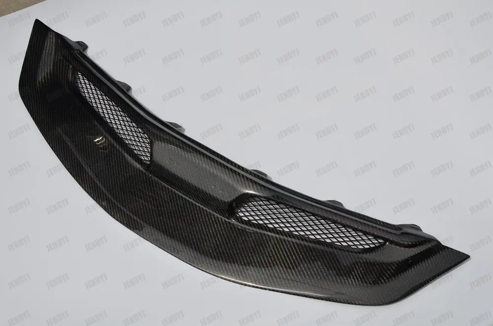 Углеродное волокно Передняя сетка решетка решетки для 2009-2013 Honda Jazz Fit JDM 2012
