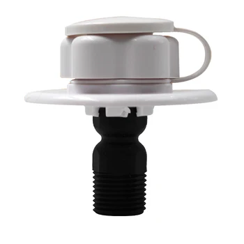 

Plastic RV WATER FILL Inlet Flange Plastic w/Check valve Trailer/Marine Marine Hardware