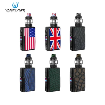 

Original Vandy vape Swell vape kit 3ml tank 188W box mod fit Dual 18650 battery Electronic Cigarette Waterproof PPCBA vaper kit