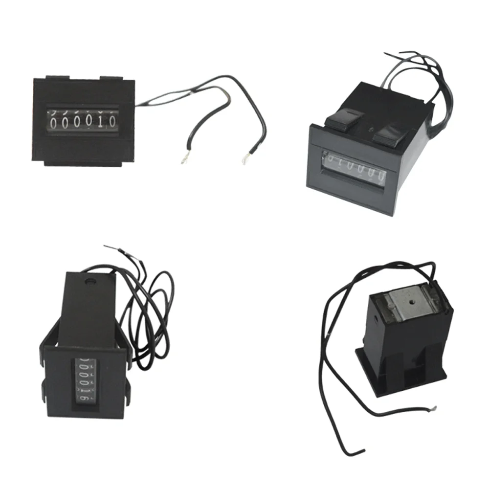 

6-digit 12V stopwatch counter screw screw mechanical stopwatch and card counter