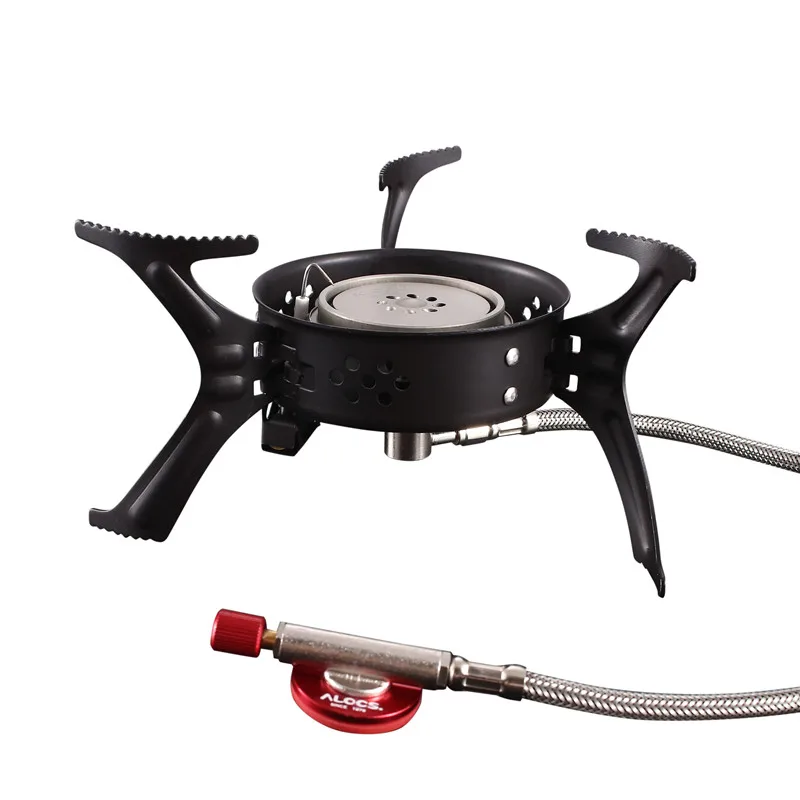 

ALOCS G04pro Mini Ultralight Gas Stove Outdoor Portable Propane Gas Stove Split for Camping Hiking Cookware Picnic Furnace