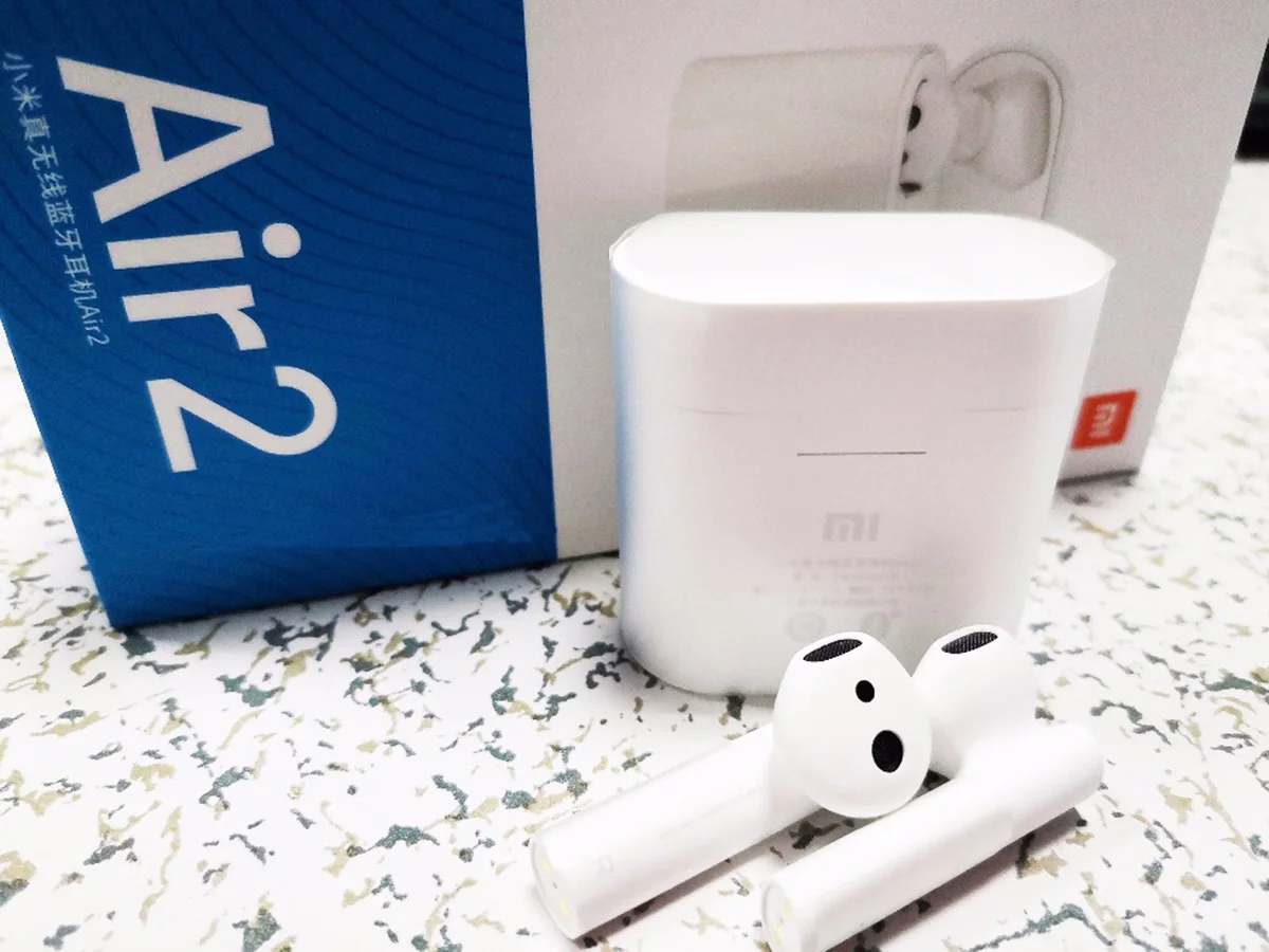 Xiaomi Air 2 TWS Bluetooth гарнитуры наушники удобная одежда LHDC/AAC HD 14,2 мм динамический двойной микрофон ENC автоматическая пауза управление