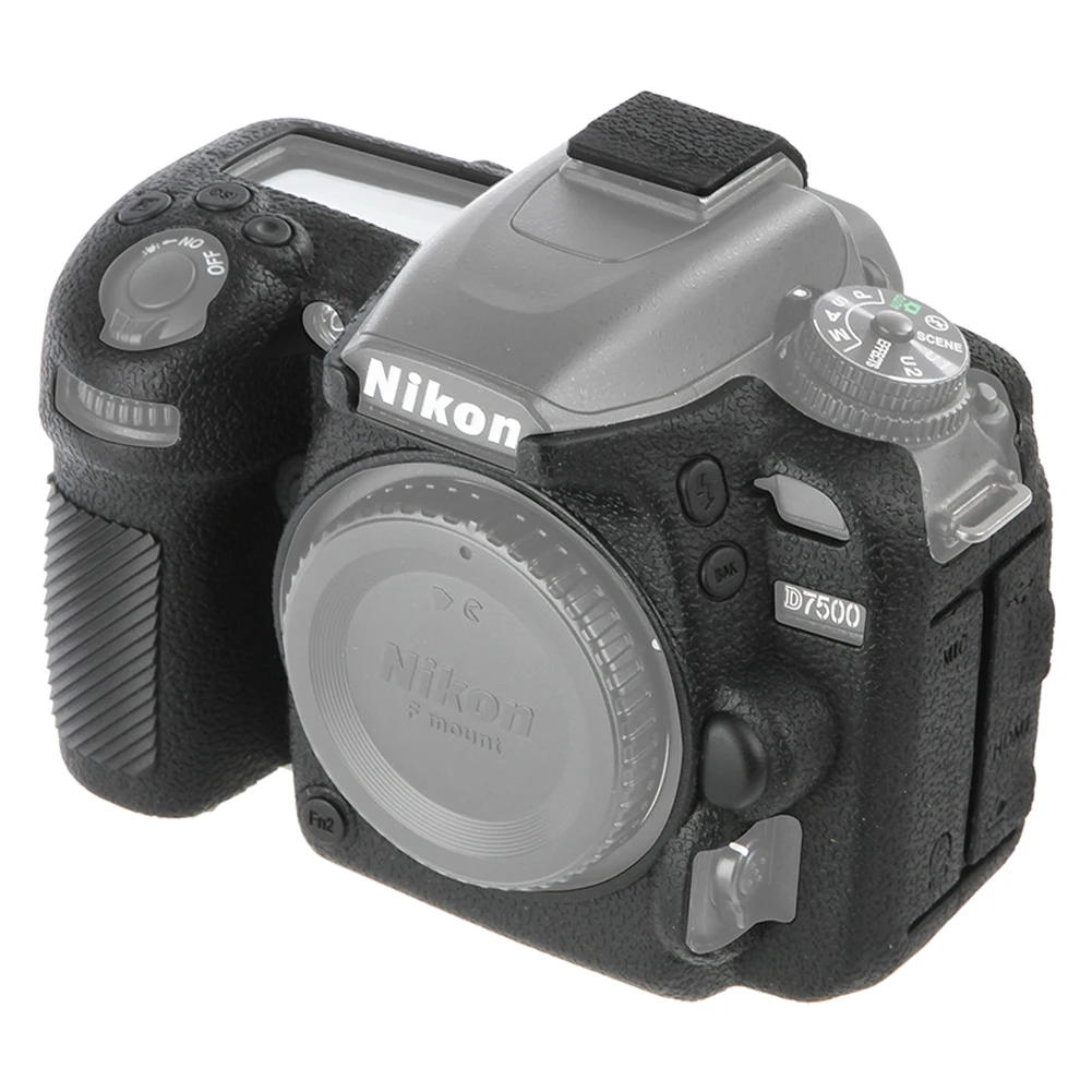 Per Nikon D7500 Custodia Protettiva Per Fotocamera In Gomma Siliconica Custodia Protettiva Per Fotocamera